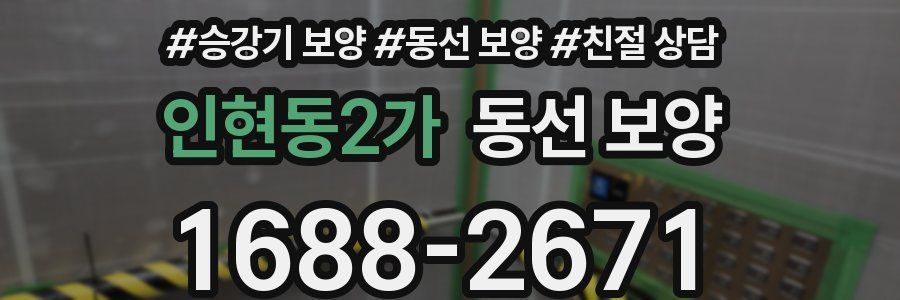 인현동2가 동선 보양