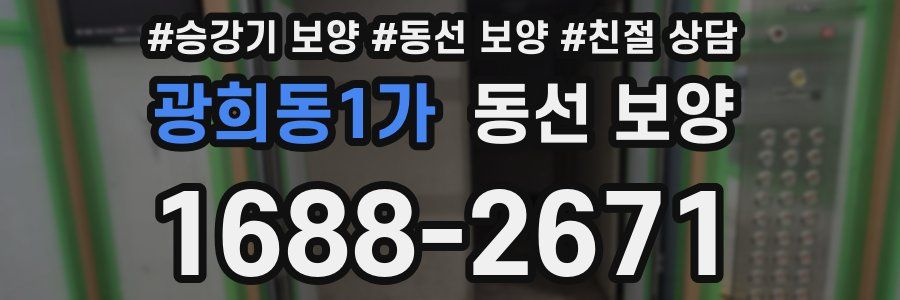 광희동1가 동선 보양