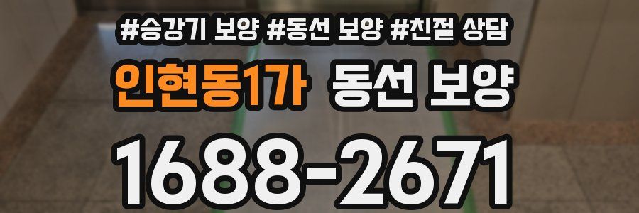 인현동1가 동선 보양