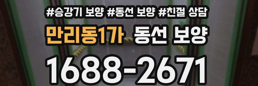 만리동1가 동선 보양