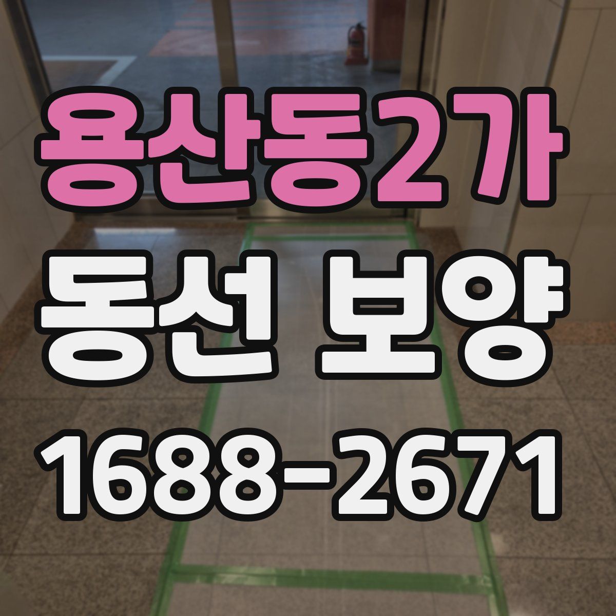 용산동2가 동선 보양