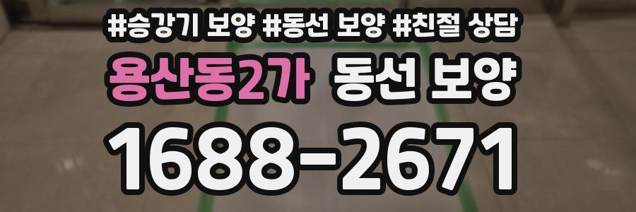 용산동2가 동선 보양