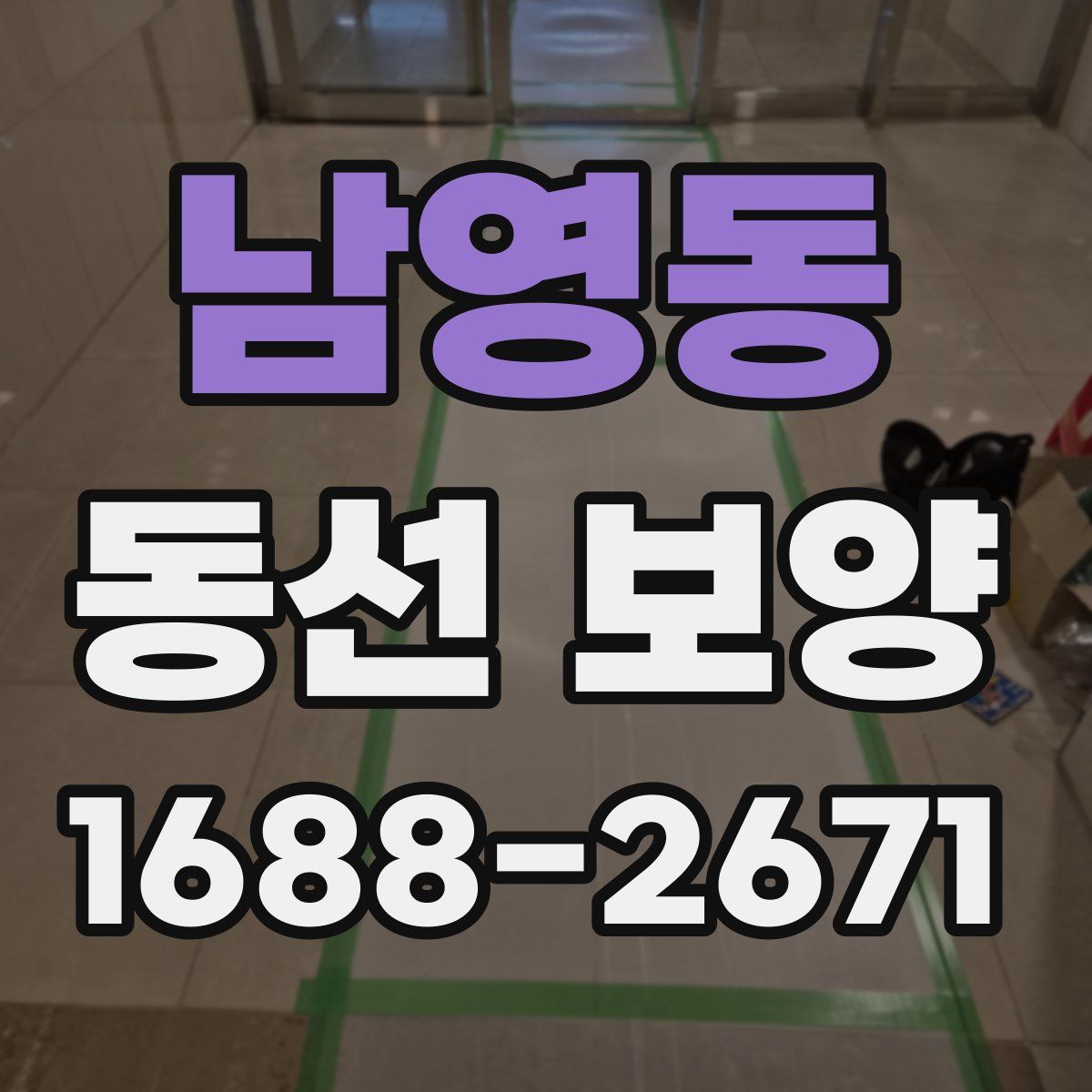 남영동 동선 보양