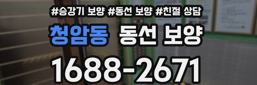 청암동 동선 보양
