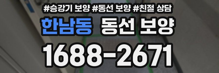 한남동 동선 보양