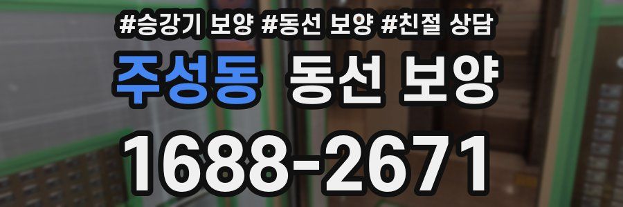 주성동 동선 보양