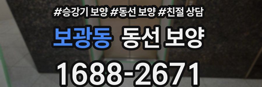 보광동 동선 보양