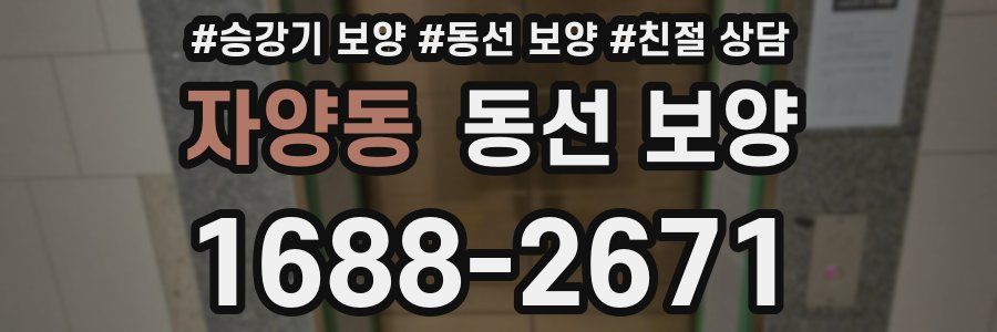 자양동 동선 보양