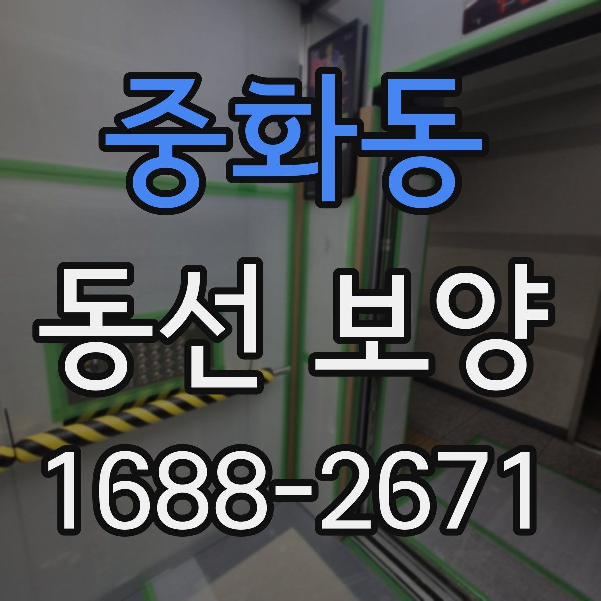 중화동 동선 보양 작업 시 인원 배치가 중요한 이유