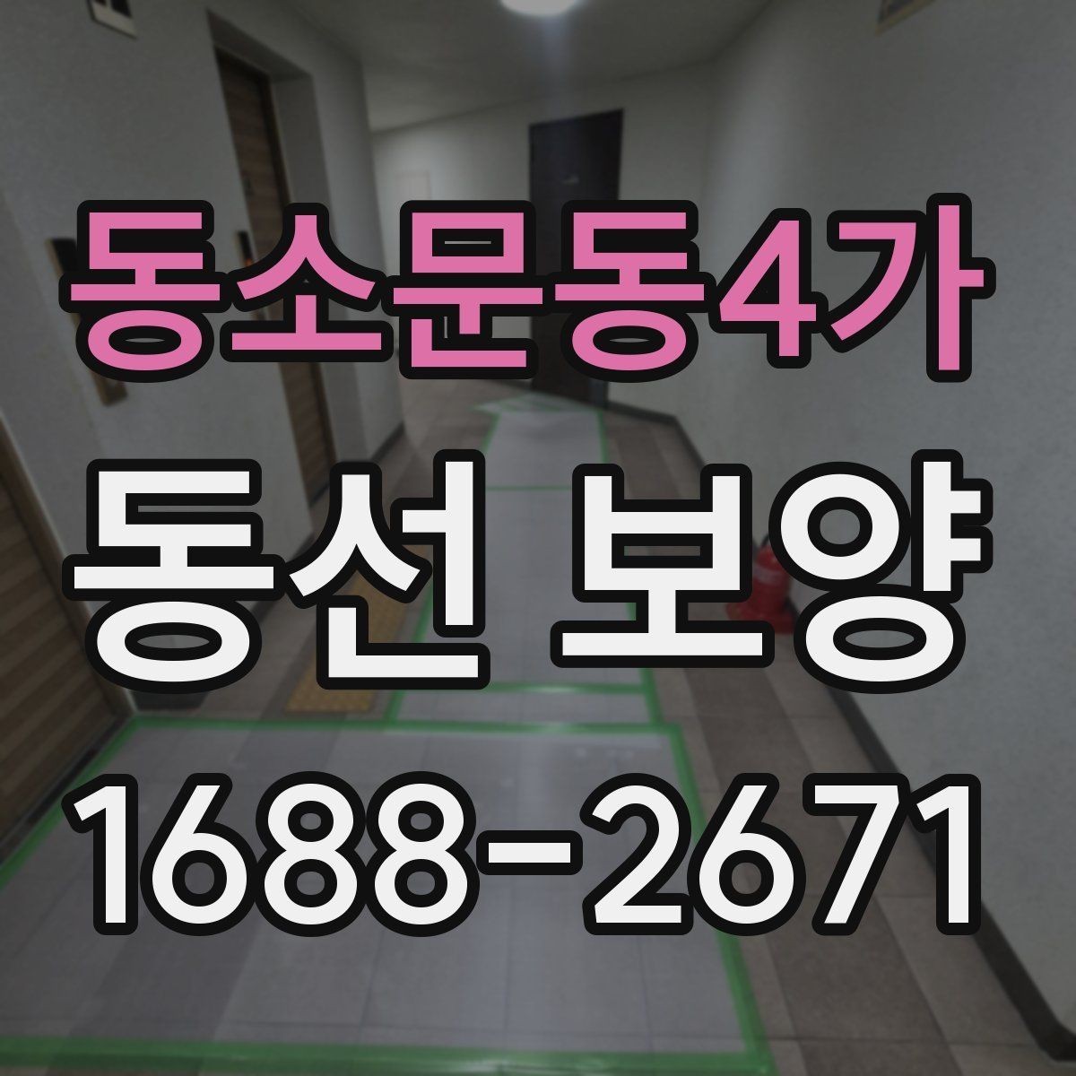 동소문동4가 동선 보양 계획을 세울 때 빠뜨리기 쉬운 부분