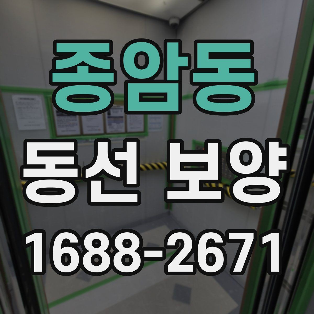종암동 동선 보양 시공 전후로 달라지는 관리 방식