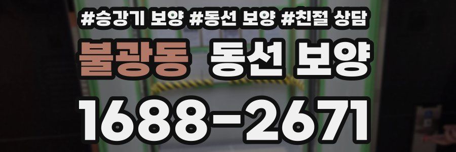 불광동 동선 보양