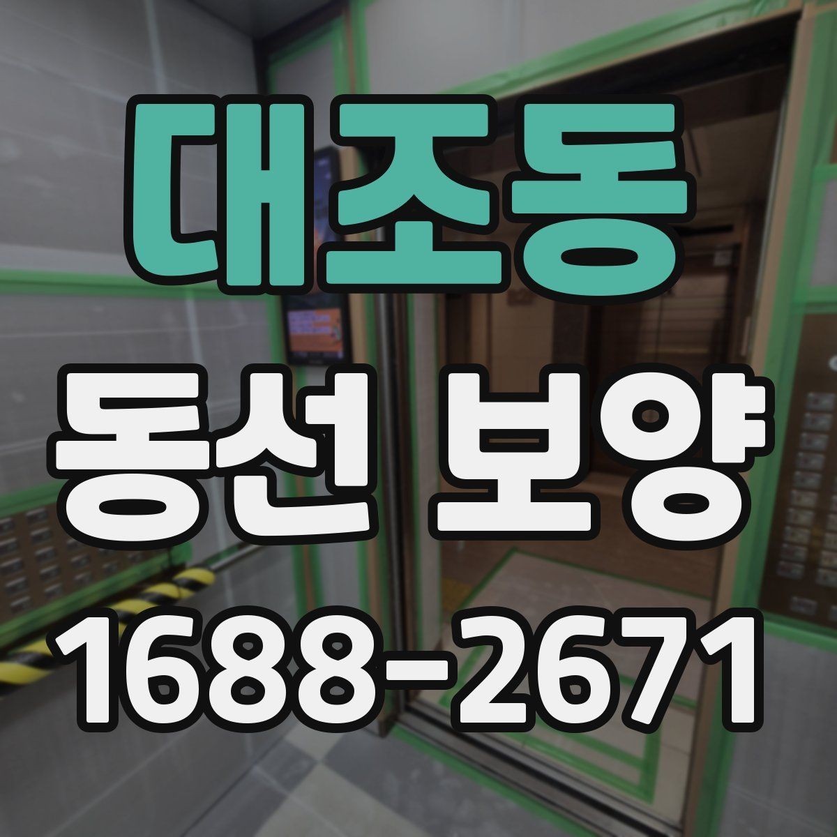 대조동 동선 보양 작업 순서를 이해하는 기본 안내