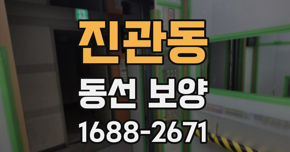 진관동 동선 보양
