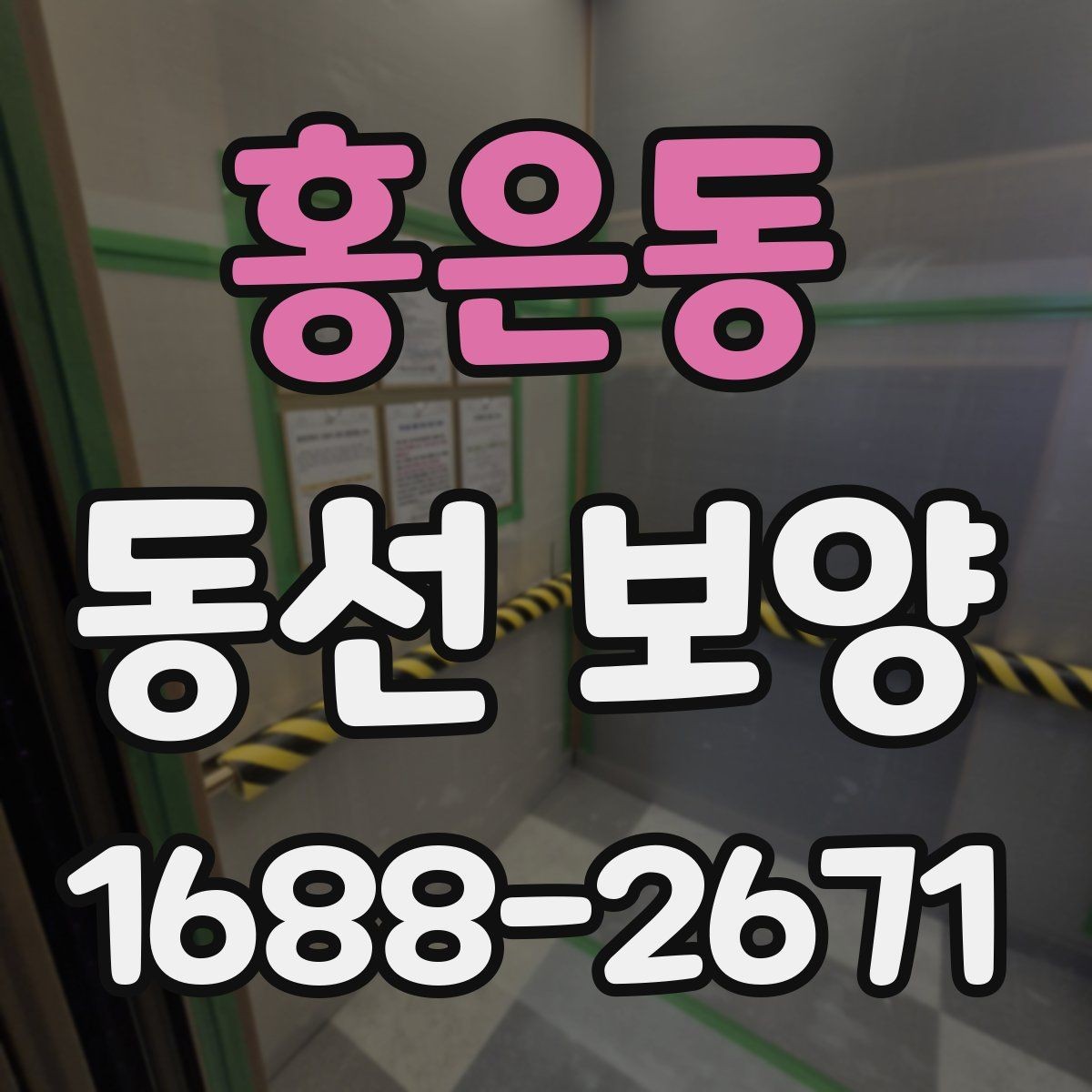 홍은동 동선 보양 현장에서 발생하는 변수와 대처