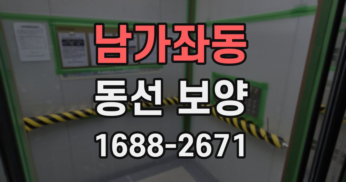 남가좌동 동선 보양