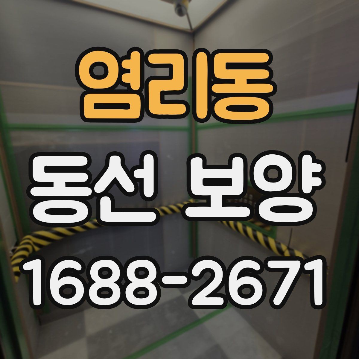 염리동 동선 보양 진행 과정에서 반복되는 실수