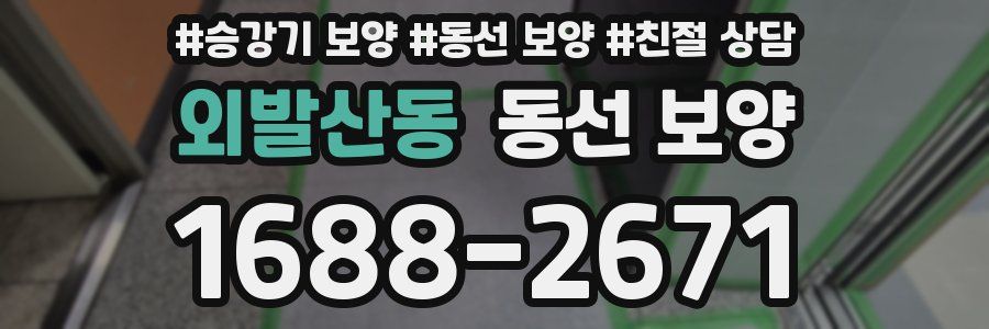 외발산동 동선 보양
