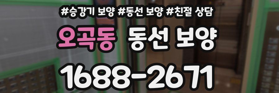 오곡동 동선 보양