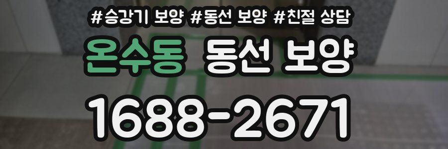 온수동 동선 보양