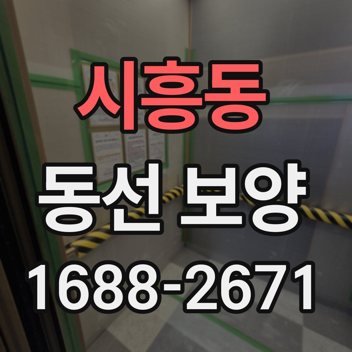 시흥동 동선 보양 자재를 바꿨을 때 달라지는 점