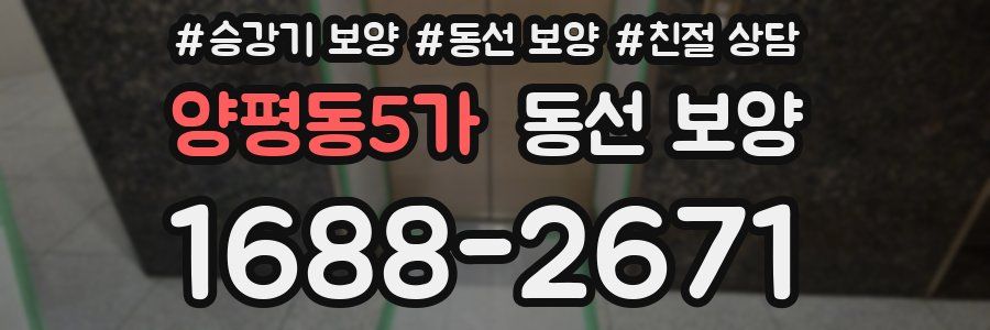 양평동5가 동선 보양