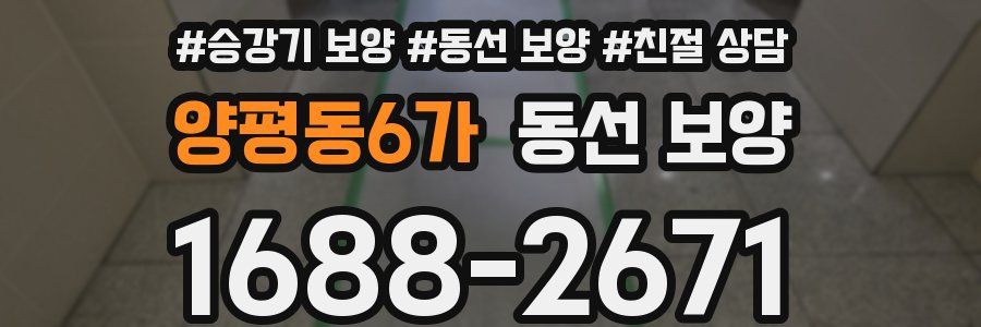 양평동6가 동선 보양