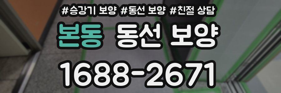 본동 동선 보양