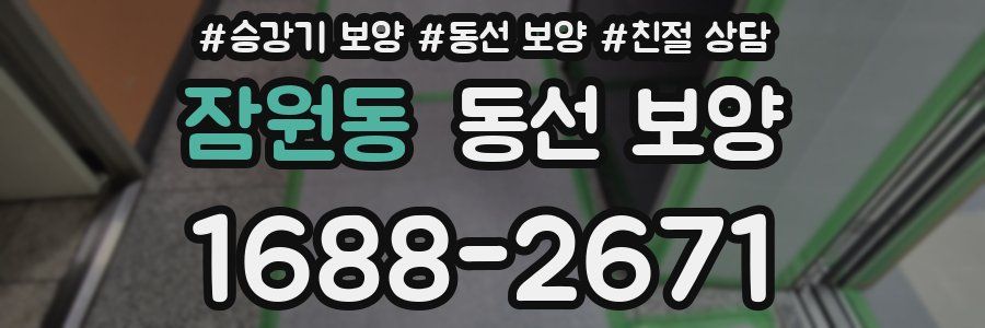 잠원동 동선 보양