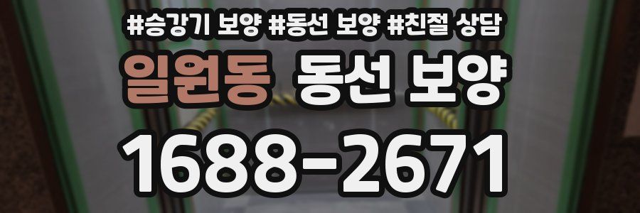 일원동 동선 보양