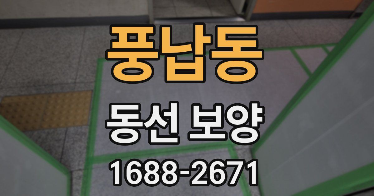 풍납동 동선 보양