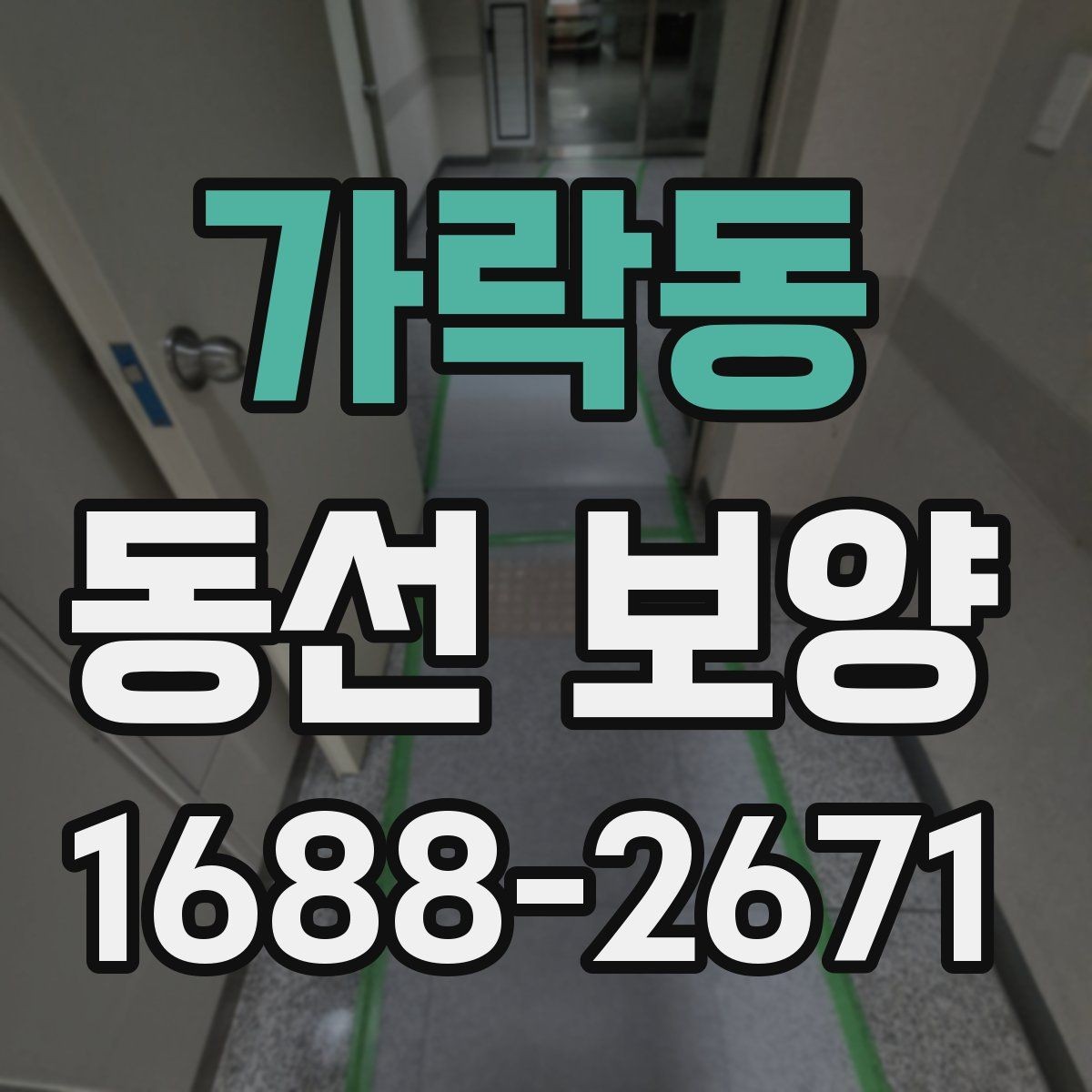 가락동 동선 보양 선택 시 품질과 비용을 함께 보는 법