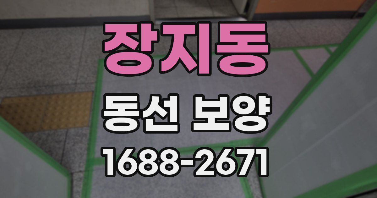 장지동 동선 보양