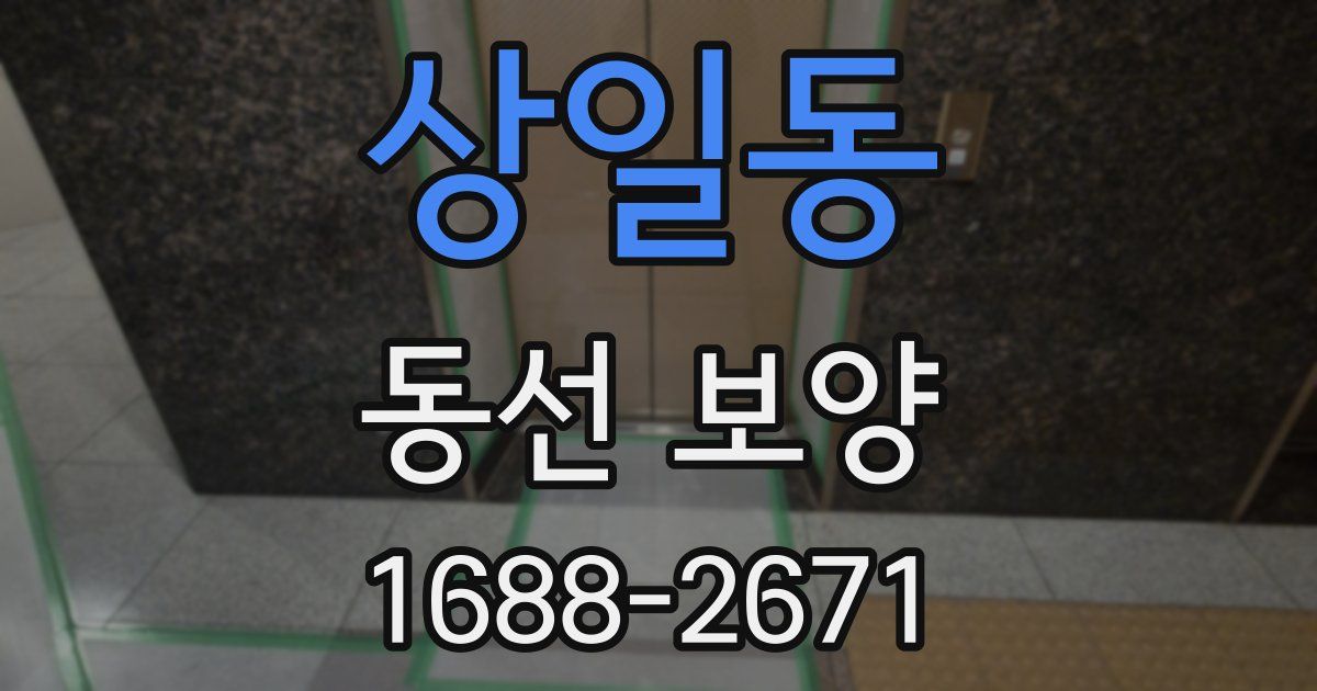 상일동 동선 보양