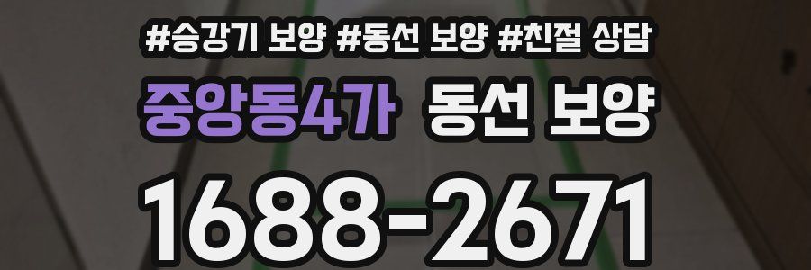 중앙동4가 동선 보양