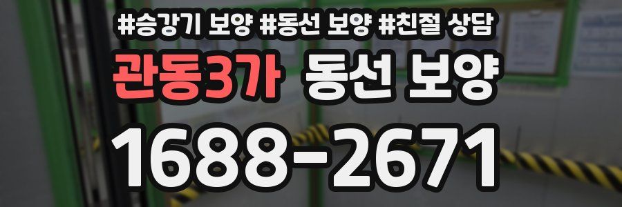 관동3가 동선 보양