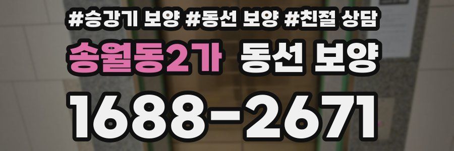 송월동2가 동선 보양