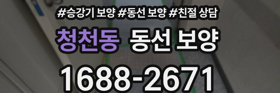 청천동 동선 보양