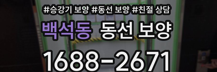백석동 동선 보양