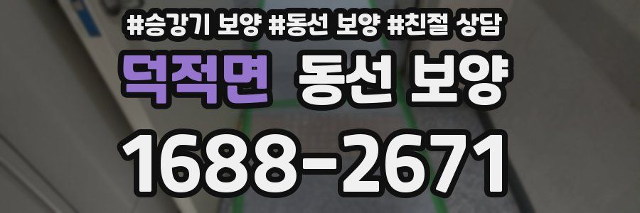 덕적면 동선 보양