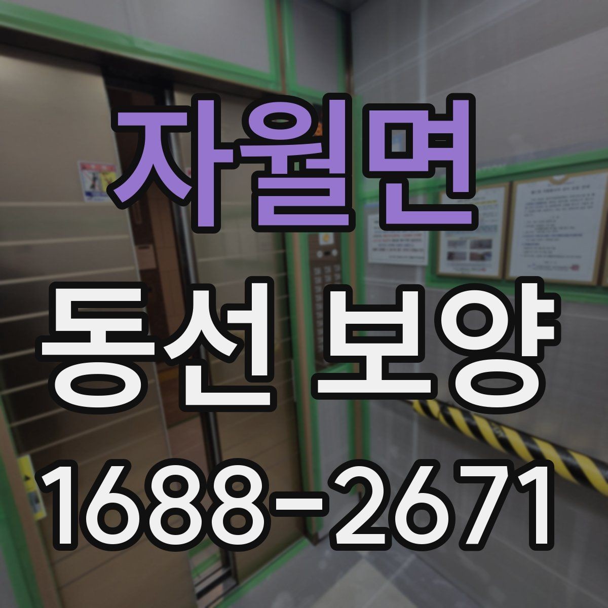 자월면 동선 보양 계획 세울 때 고려할 조건
