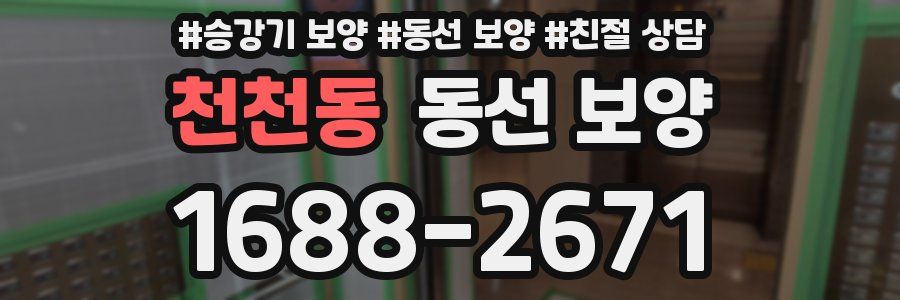 천천동 동선 보양