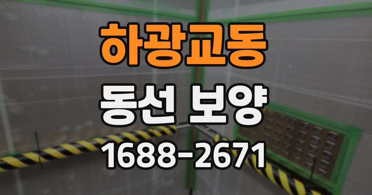 하광교동 동선 보양