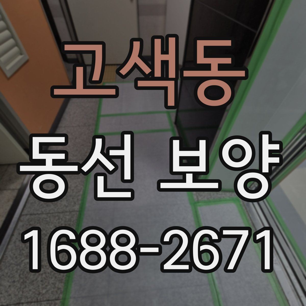 고색동 동선 보양 현장 점검표로 보는 준비 항목