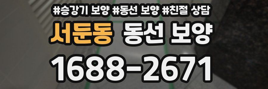 서둔동 동선 보양