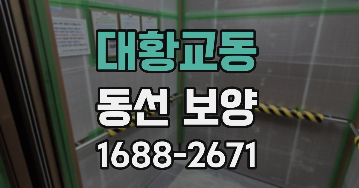 대황교동 동선 보양