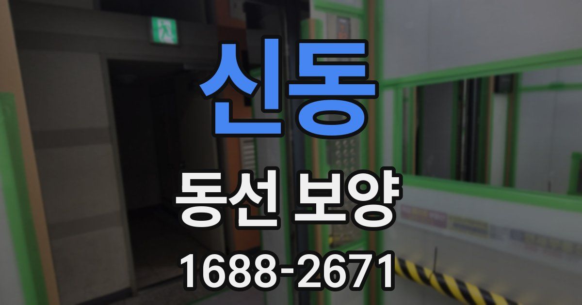 신동 동선 보양