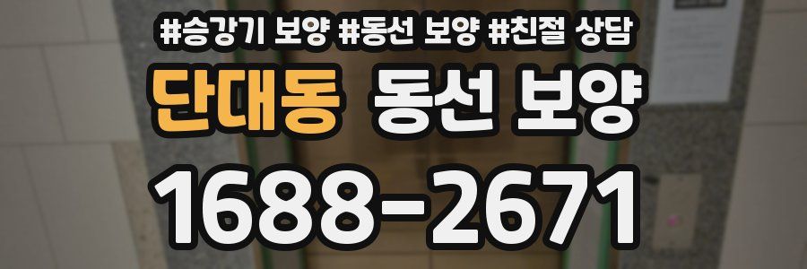단대동 동선 보양