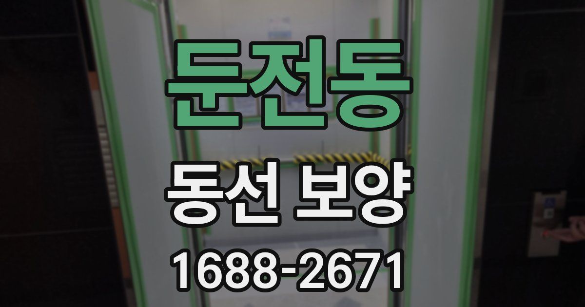 둔전동 동선 보양