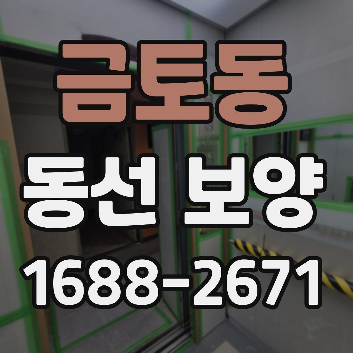 금토동 동선 보양 자재의 종류와 각각의 장단점